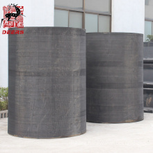 High performance cylindrical mooring rubber fender